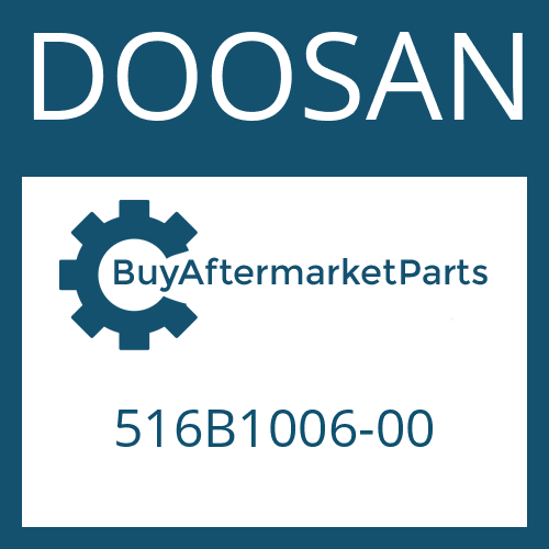 DOOSAN 516B1006-00 - GEAR;INPUT