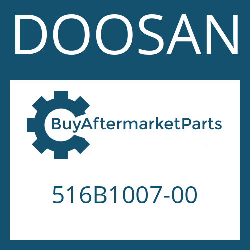 DOOSAN 516B1007-00 - GEAR;SPUR