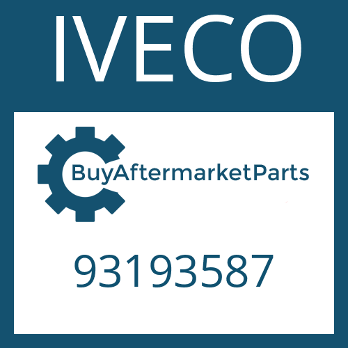 IVECO 93193587 - GEAR SHIFT HOUSING