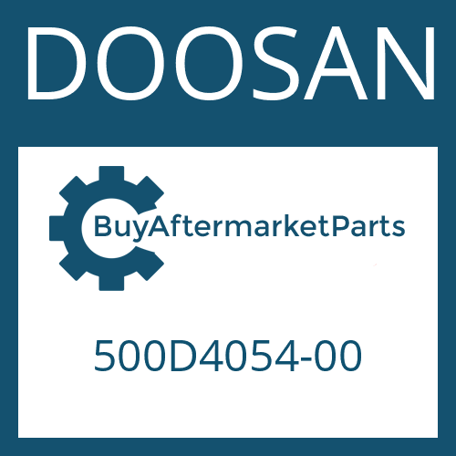 DOOSAN 500D4054-00 - VALVE