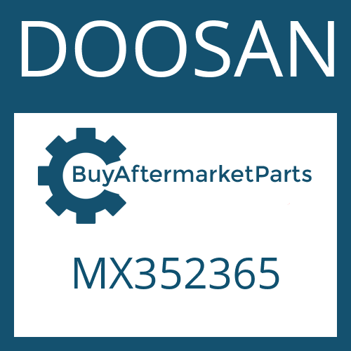 DOOSAN MX352365 - SCREW