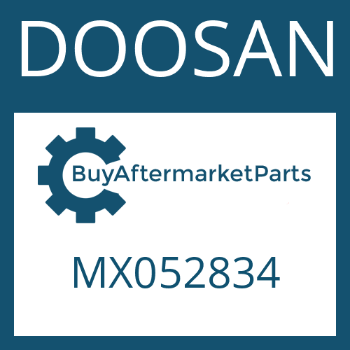 DOOSAN MX052834 - PLUG,SCREW