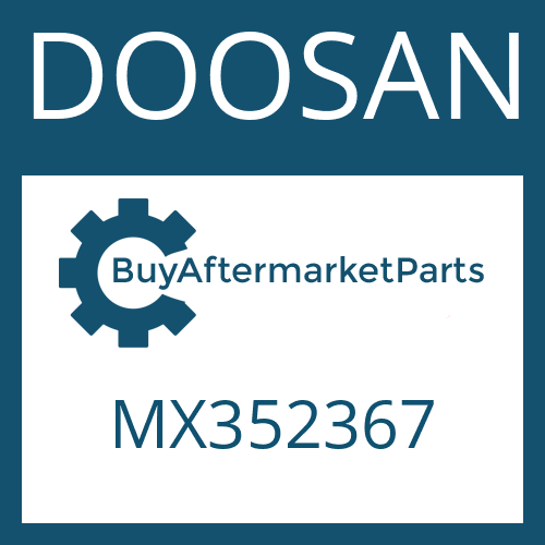 DOOSAN MX352367 - SCREW