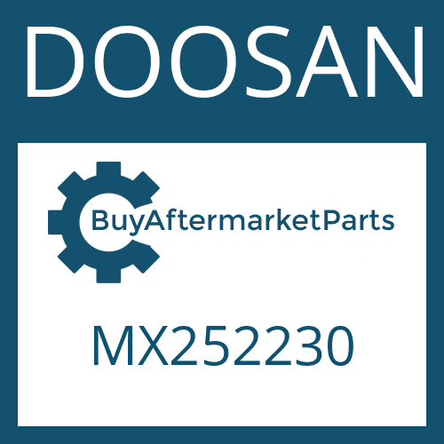 DOOSAN MX252230 - UNION SCREW