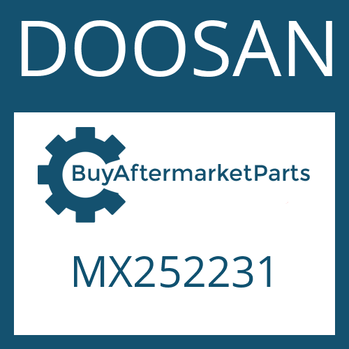 DOOSAN MX252231 - UNION SCREW