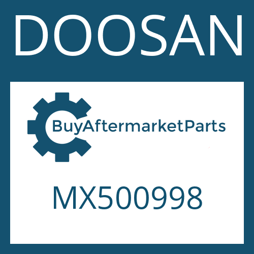 DOOSAN MX500998 - SEAL RING