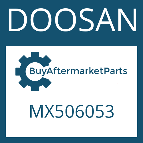 DOOSAN MX506053 - ALU-PLATE