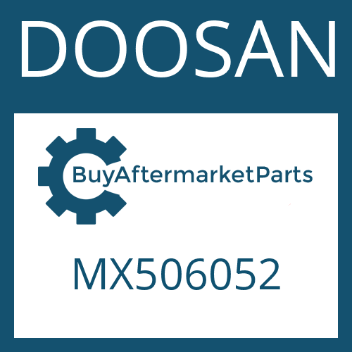 DOOSAN MX506052 - ALU-PLATE