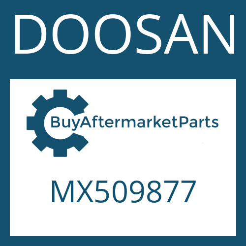 DOOSAN MX509877 - HOSE