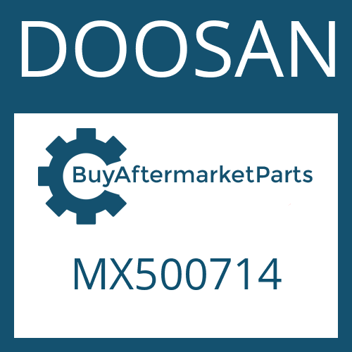 DOOSAN MX500714 - REAR FRAME