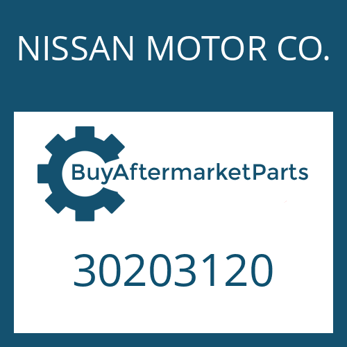 NISSAN MOTOR CO. 30203120 - REDUCTION VALVE