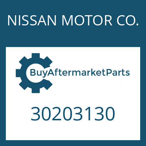 NISSAN MOTOR CO. 30203130 - REDUCTION VALVE