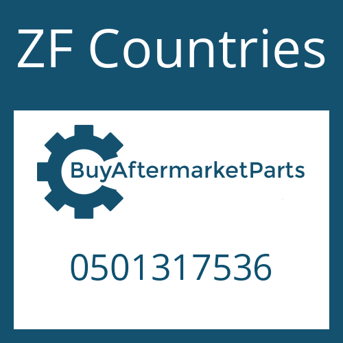 ZF Countries 0501317536 - PROFILE SEALING RING