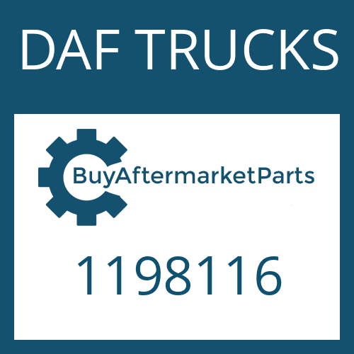 DAF TRUCKS 1198116 - CIRCLIP