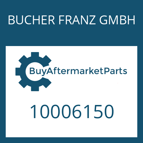 BUCHER FRANZ GMBH 10006150 - SPHERICALLY SEATED BEARING