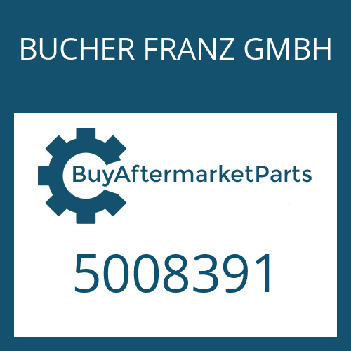 BUCHER FRANZ GMBH 5008391 - CHECK VALVE