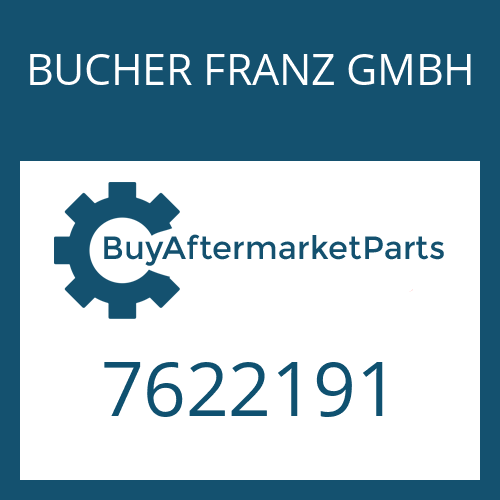 BUCHER FRANZ GMBH 7622191 - BALL