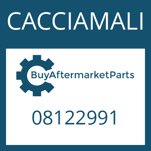 CACCIAMALI 08122991 - SEALING RING