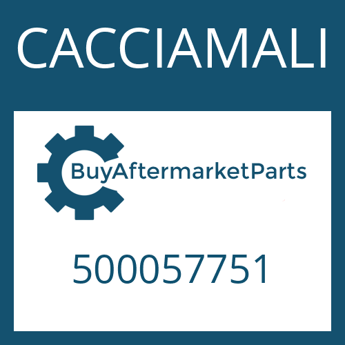 CACCIAMALI 500057751 - PISTON