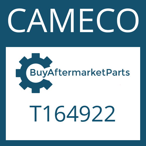 CAMECO T164922 - HEXAGON SCREW