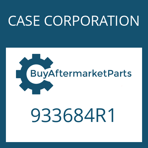 CASE CORPORATION 933684R1 - HEXAGON SCREW