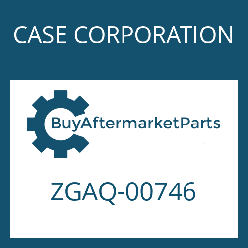 CASE CORPORATION ZGAQ-00746 - COVER