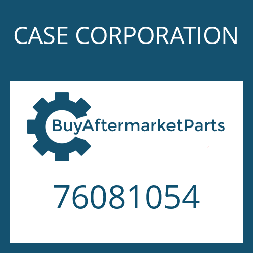 CASE CORPORATION 76081054 - SCREW CAP