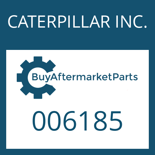 CATERPILLAR INC. 006185 - WASHER