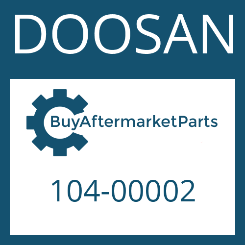 DOOSAN 104-00002 - RING & PINION SET