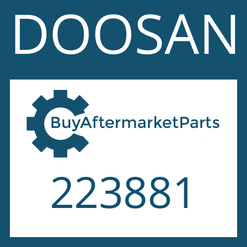 DOOSAN 223881 - RING;LOCATING