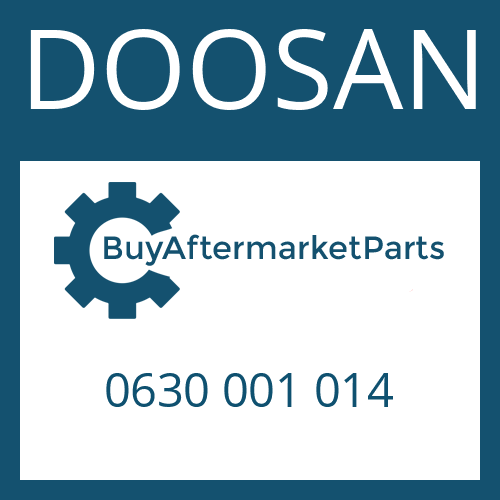 DOOSAN 0630 001 014 - WASHER