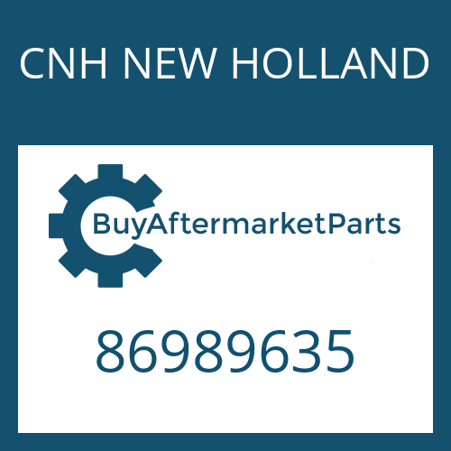 CNH NEW HOLLAND 86989635 - COVER