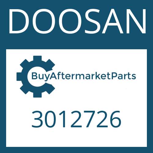 DOOSAN 3012726 - PLUG