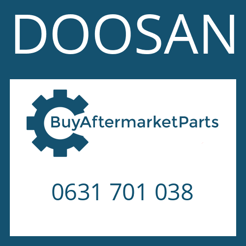 DOOSAN 0631 701 038 - PIN;SPLIT