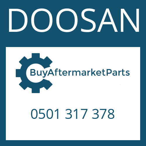 DOOSAN 0501 317 378 - BOLT