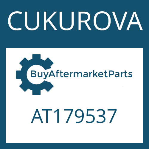 CUKUROVA AT179537 - SHAFT SEAL