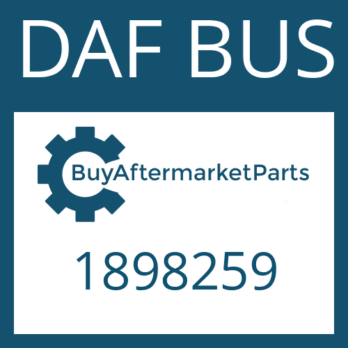 DAF BUS 1898259 - HOUSING I