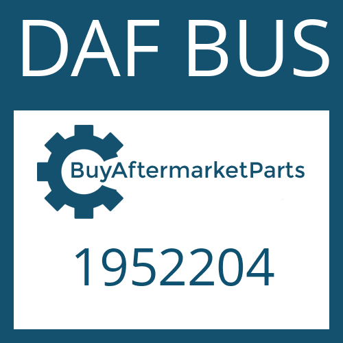 DAF BUS 1952204 - CLUTCH BODY