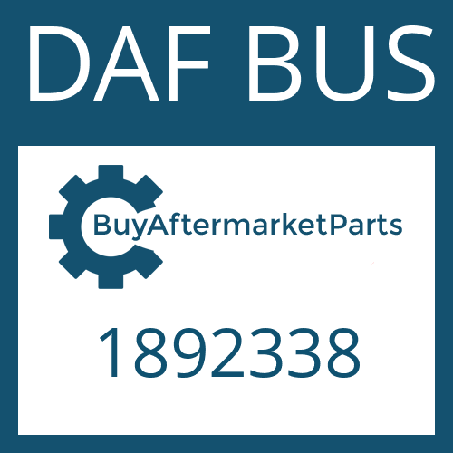 DAF BUS 1892338 - DETENT PLUNGER