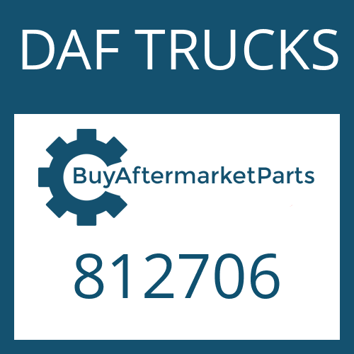 DAF TRUCKS 812706 - WASHER