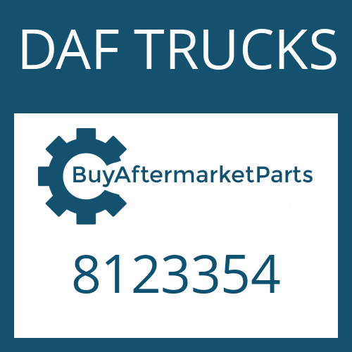 DAF TRUCKS 8123354 - WASHER