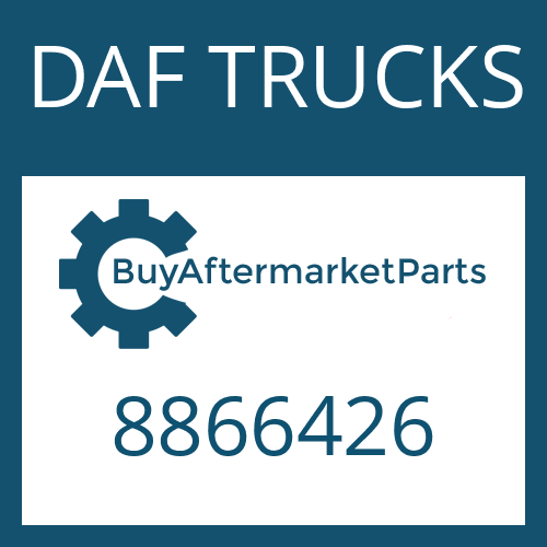 DAF TRUCKS 8866426 - GASKET