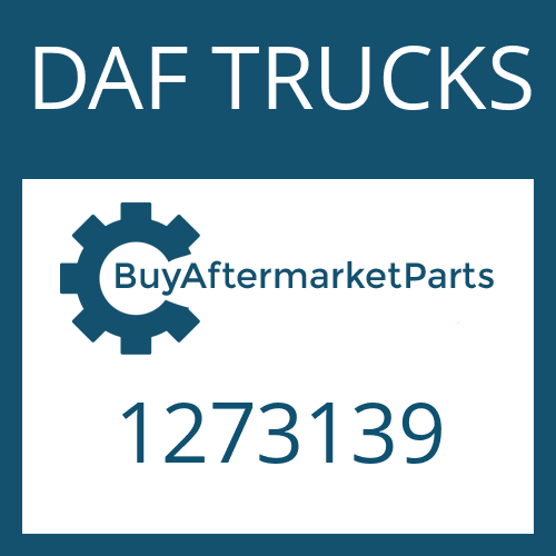 DAF TRUCKS 1273139 - SPUR GEAR