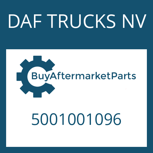 DAF TRUCKS NV 5001001096 - HELICAL GEAR