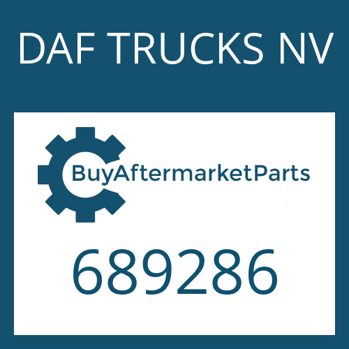 DAF TRUCKS NV 689286 - COUNTERSHAFT