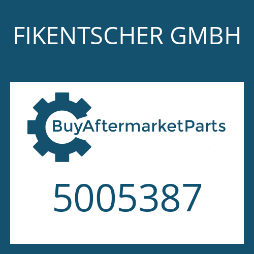 FIKENTSCHER GMBH 5005387 - DRIVING PIN for Heavy Equipment