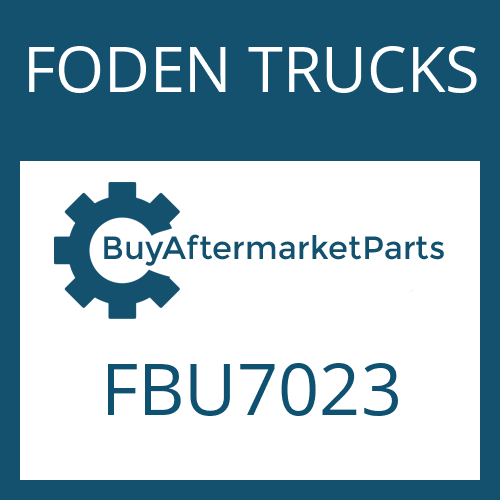 FODEN TRUCKS FBU7023 - SPRAY TUBE