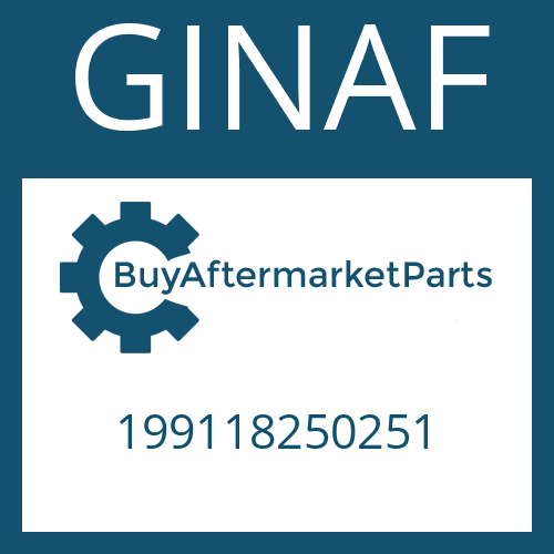 GINAF 199118250251 - COVER