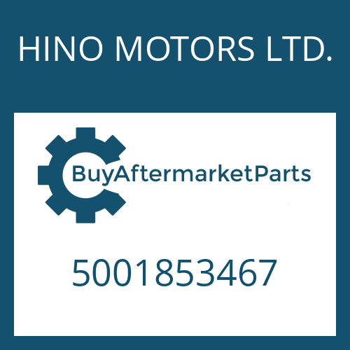 HINO MOTORS LTD. 5001853467 - CONTROL HOUSING