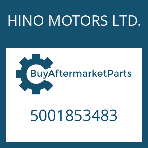 HINO MOTORS LTD. 5001853483 - COMPR.SPRING